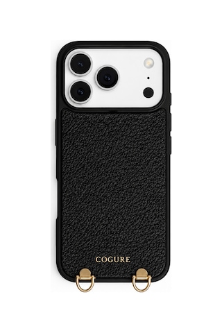 Hera Apple Uyumlu iPhone 18 Pro / 17 Pro Uyumlu Çiçekli Magsafe Cüzdan, Bileklik, Kılıf 3'lü Siyah Set