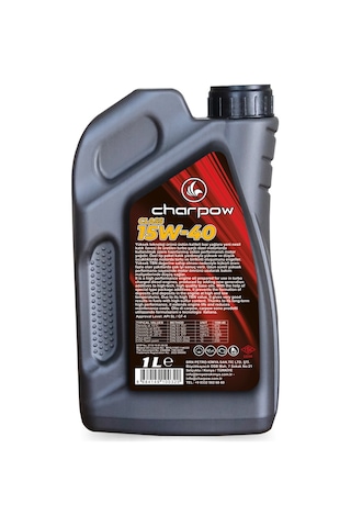 Charpow Premıum Mineral 15W-40 Motor Yağı 1 L