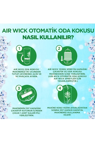 Air Wick Temizliğin Esintisi Oda Kokusu 250 ML