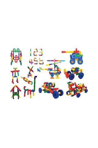 King Kids Tekerlekli Boru 72 Parça King Kids Tekerlekli Boru 72 Parça