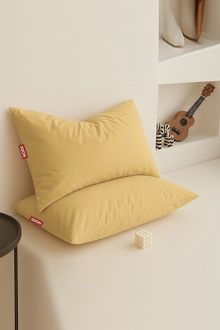 İqon Mix & Match Plain Ranforce 2 Li Yastık Kılıfı Seti Sarı