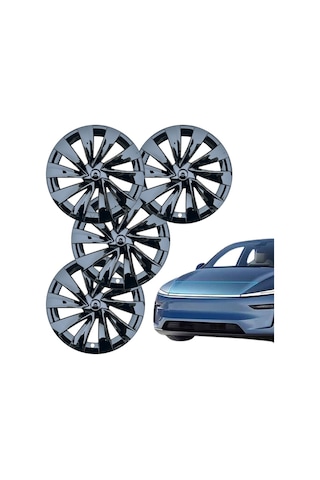 Tesla Juniper Auron Jant Kapağı Seti 20 İnç Parlak Siyah