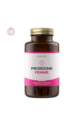 Probiome-femme Probiyotik Ve Prebiyotik İçeren Takviye Edici Gıda 60 Kapsül