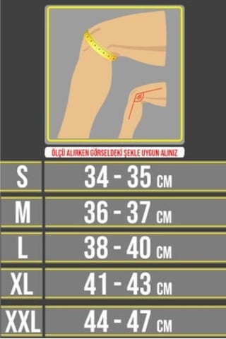 Patella Destekli Dizlik Menisküs Ağrıları için Destekli