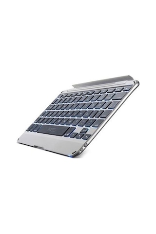 Everest KB-BT11 Bluetooth Kablosuz Apple Uyumlu iPad Mini Işıklı Delux Multimedya Stand Q Klavye
