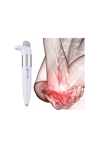 Elektronik Darbe Analjezi Kalem Ağrısı Kabartma Noktası Masaj 4j7mv3 Beyaz