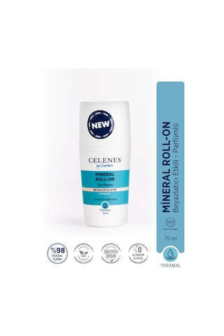 Celenes Thermal Storforsen Beyazlatıcı Etki Unisex Roll-On Deodorant 75 ML