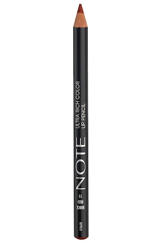 Note Cosmetique Ultra Rich Color Lip Pencil Dudak Kalemi 11 Brick Red - Kırmızı