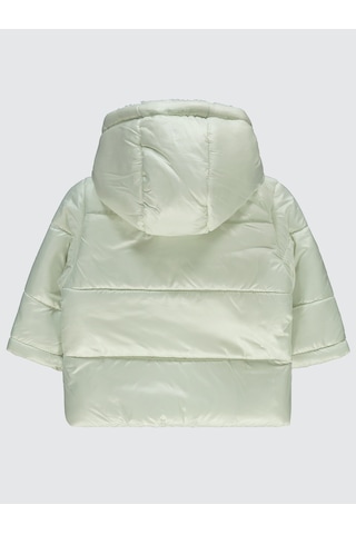 Civil Baby Kız Bebek Kapüşonlu Mont 6-18 Ay Ekru Ekru