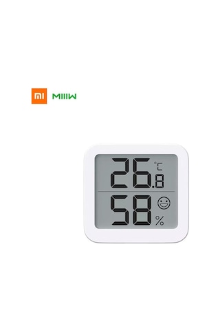 Jms Xiaomi Mıııw 2.1 İnç Sıcaklık Nem Kapalı Yüksek Hassasiyetli Bebek Odası Monitörü Büyük Lcd Ekran