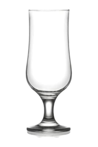 LAV Nevakar Cam Kokteyl Bardağı 6'lı 385 ml (Meşrubat/Smoothie /Milkshake/Soğuk Kahve Bardağı )