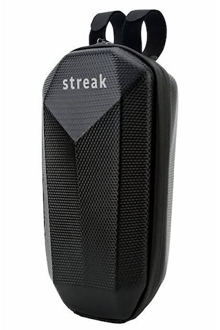 Stearak Elektrikli Scooter Çantası - Sert Malzeme Bisiklet Çantası Siyah