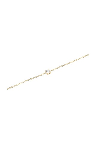 Mirelle Solitaire Bracelet Gold Gold