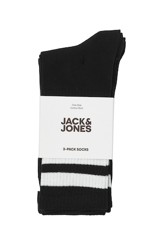 Jack & Jones Jack Jones Siyah 3 Lü Tenis Çorabı 12260082 Siyah