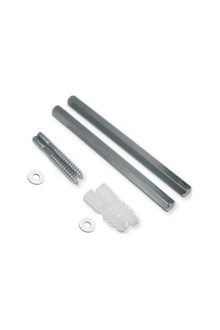 Gizli Raf Tutucu 14 Cm X 8 Mm, İki Takım Krom