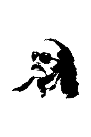 Cem Karaca Oto Özel Yeni Sticker Siyah 25 X 22 Cm