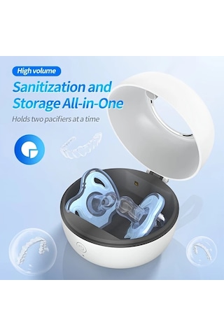 Willowhaven Pembe Taşınabilir Büyük Kapasiteli Uv Temizleme Kutusu 180s Hızlı Şarj Edilebilir Kompakt