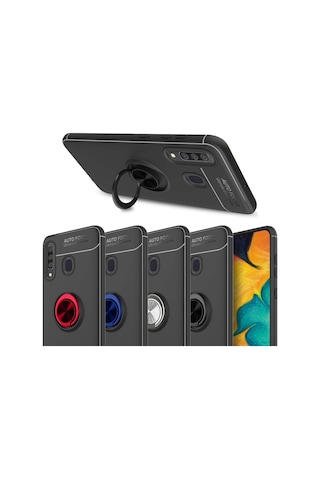 Fitcase Samsung Uyumlu Galaxy A20S (A207) Kilif Auto Focus Ring Arka Kap 434693530
