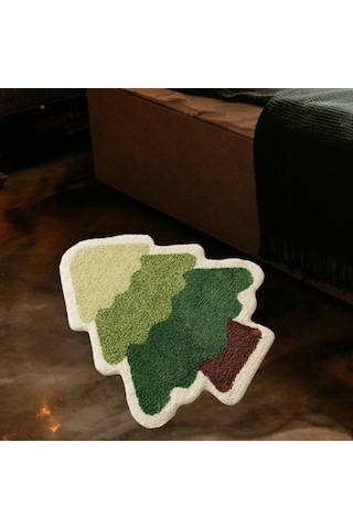 Suntek Yılbaşı Ağacı Halısı Nordic Sağlam Yumuşak Stil-b Stil B