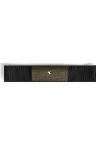 Montblanc Sartorial Deri 1li Kalem Kılıfı 221378 Haki