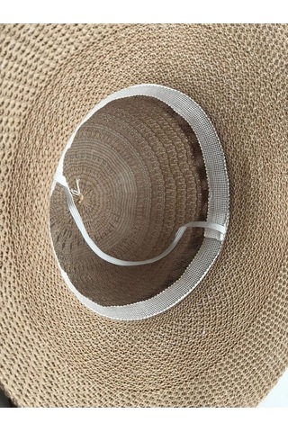 Ays Plaj Şapka Hasır Çok Renkli