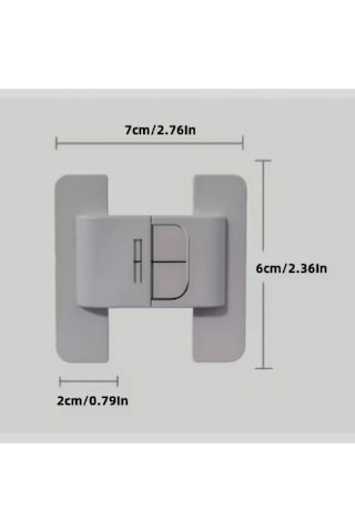 Mucit Home 4 Adet Çocuk Kilidi Buzdolabı Mobilya Çekmece Dolap Kapağı Güvenlik Koruma Kilit Beyaz