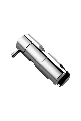 Ulzyvf 360 Derece Dönebilir Duş Başlığı Tutucu - Ayarlanabilir Yükseklik, Krom Diğer