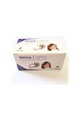 Nova Optik Desenli Göz Kapama Bandı 100'lü Nova Optik Desenli Göz Kapama Bandı 100'lü