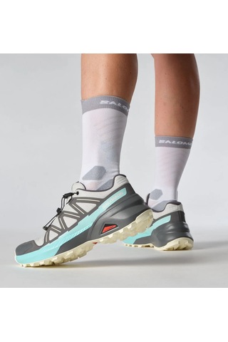 Salomon Speedcross Peak W L47790300 Unisex Spor Ayakkabı Gri