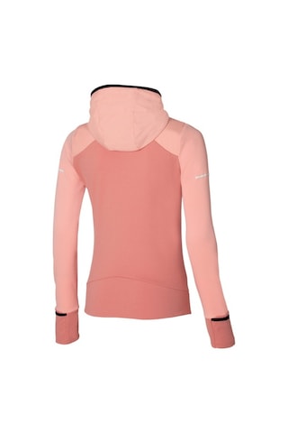 Mizuno Warmalite Hybrid Kadın Tam Fermuarlı Sweatshirt Pembe