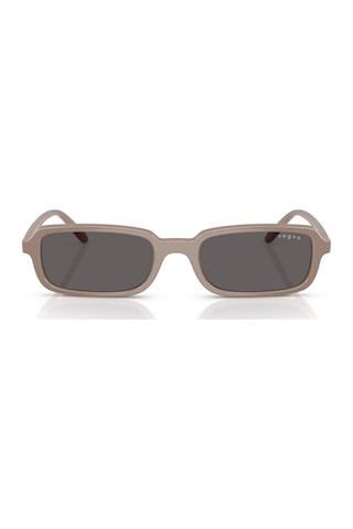Vogue Vo 5666s 326187 53 Unisex Yastık Bej Kemik Güneş Gözlüğü Bej