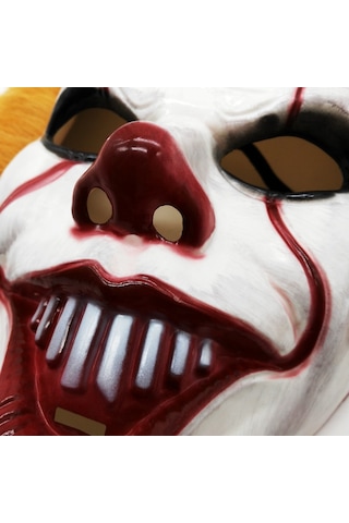 Plastik Joker Maskesi Killer Palyaço Maskesi "
