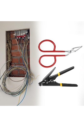 Homyl 2x Fermuarlı Bağ Kesici Naylon Kablo Bağları Çok