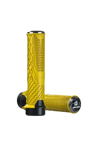 Jzcat Sürme Kaymaz Gidon Sapları Evrensel Kilitlenebilir Saplar Bisiklet Aksesuarları-sarı Sarı