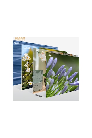Oh03, Fiber Optik 4k Hdmı Aoc Kablo - Tv Pc Projeksiyon, Hdr Arc Hdcp 10 Metre Duvar İçi Başlıklı