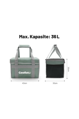 Coolist Cl36Lg 36 L Katlanabilir Termos Bez Çanta / Buzluk
