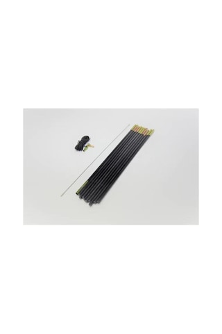 Fiberglas Çadır Polü Seti 8.5 Mm Quechua Meridyendukkan Siyah
