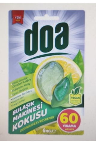 Doa Bulaşık Makinesi Kokusu Limon 60 Yıkama 6 ML