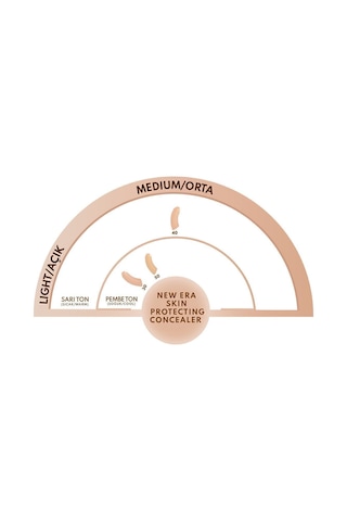 Note Cosmetique New Era Skin Protecting Concealer Nemli Bitişli Göz Altı Kapatıcısı - 50 Medium Beige