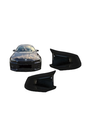 Autogp Bmw F10 Ayna Kapağı Piano Black M5 Model Tırnaklı 2009 / 2013 Yarasa Agp-sm-f10-mr155
