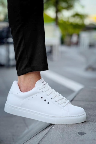 Elit Btnttk01c Erkek Klasik Sneaker Beyaz Beyaz