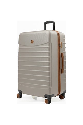 Büyük Boy Valiz 4x2 Teker Vizon-taba 1168 Vizon - Taba