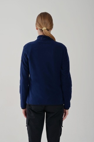 Exuma Kadın Tam Fermuarlı Polar 2322003 - Lacivert