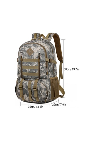 Padalink 1028 Model Geniş Kapasiteli Kamuflaj Sırt Çantası, Çoklu Cep Ve Bölmelerle Pratik Kullanım Çok Renkli