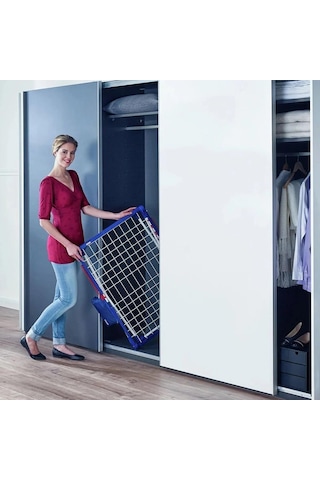 Leifheit Pegasus 180 Solid Plus Çamaşır Askılık 157x66cm Beyaz - Mavi