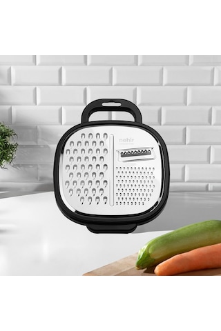 Nehir Paslanmaz Çelik Yatay Haneli Rende