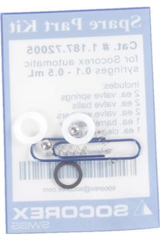 Socorex Otomatik Enjektör Bakım Seti 0.5 ML