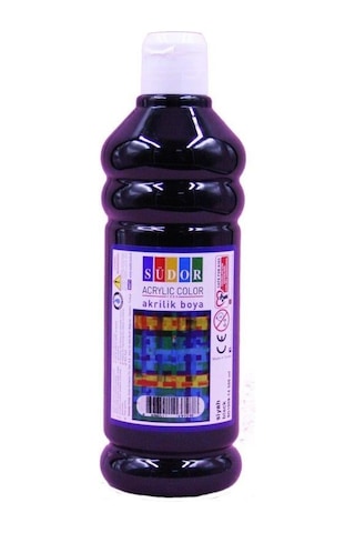 Südor Akrilik Boya 500 Ml Siyah 22 Çok Renkli
