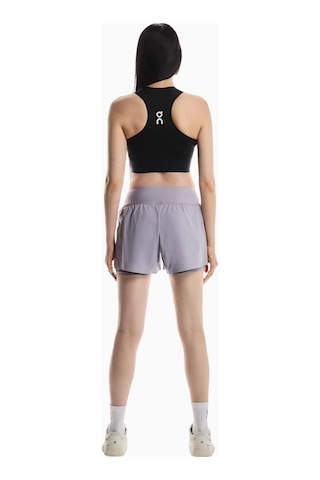 On Court Shorts Kadın Tenis Şortu Performans Tasarımı Mor