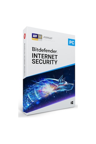 Bitdefender Internet Security  Lisans - 1 Kullanıcı - 1 Yıl